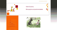 Desktop Screenshot of claireducamp-lespoilus.be